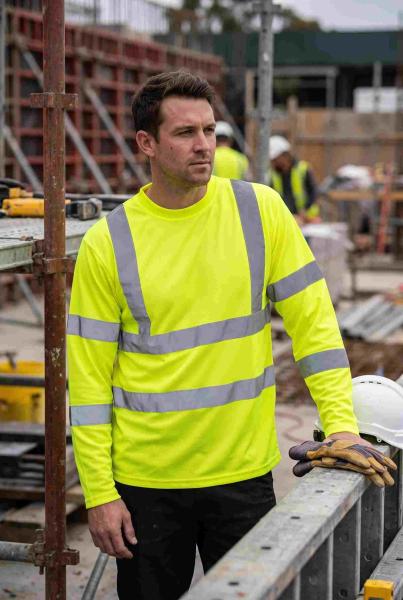 Triko Hi-Vis s dlouhými rukávy0